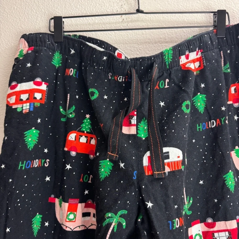 Old Navy Christmas Holidays Vintage Pajama Pants Size XXL - Picture 3 of 9
